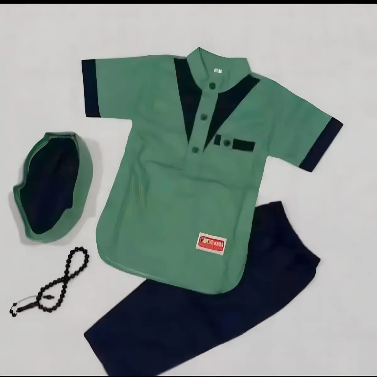 Setelan Baju Koko Zain Anak Usia 1-12 Tahun Pakaian Muslim Anak Laki-Laki