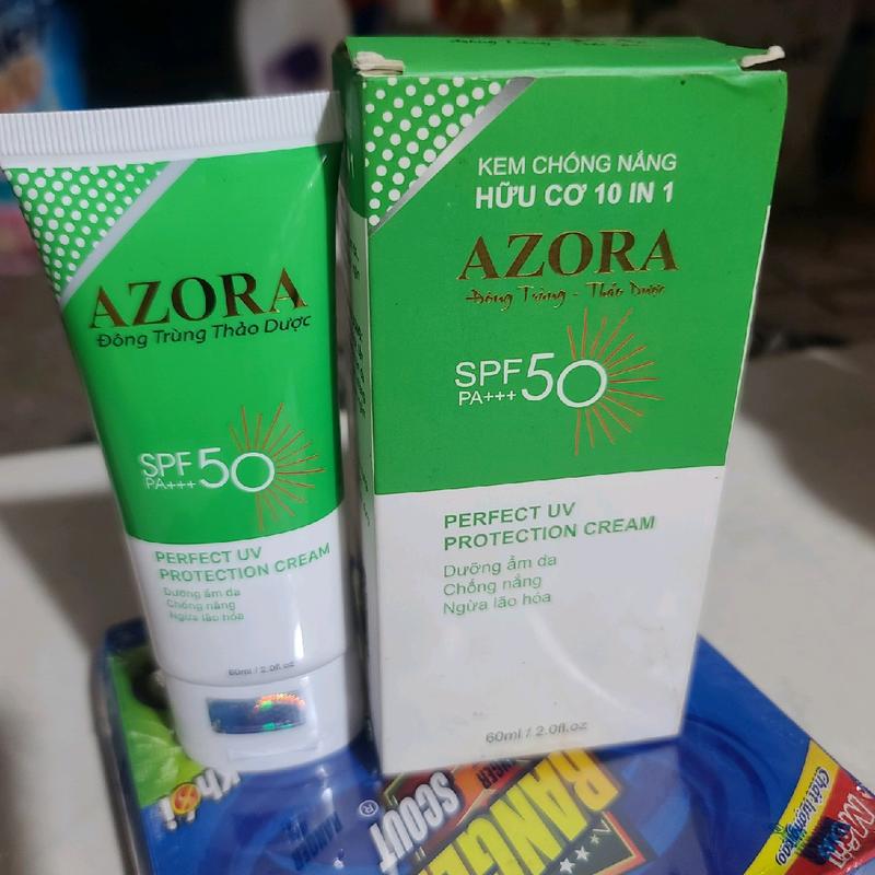 kem.chống nắng hữu cơ AZora Sunscreen 4