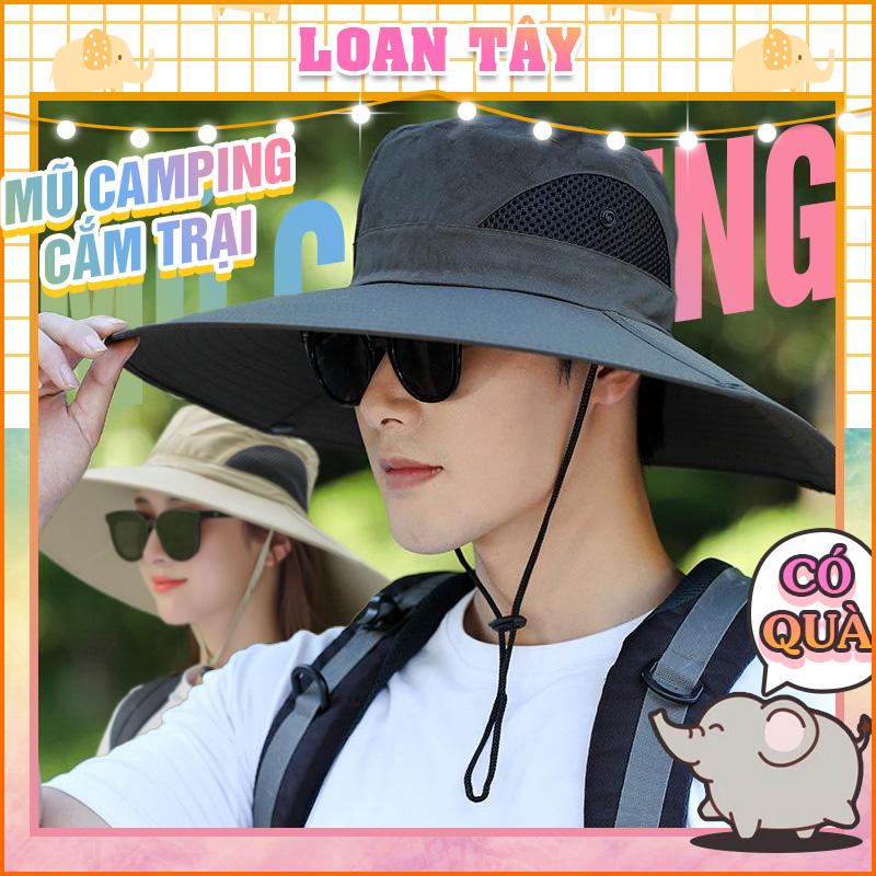 Nón Camping Vành Siêu Rộng 15cm Chống Nắng Ultra 2527 - PARISA