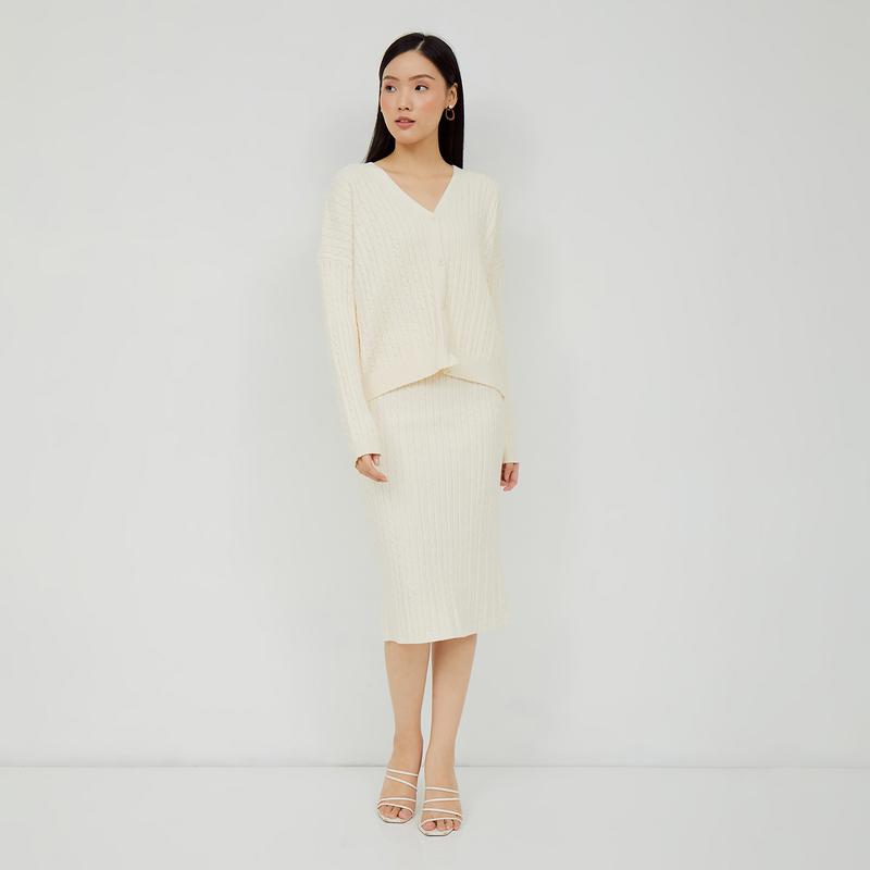 Savnion - Yebin knit set / setelan knit wanita 4