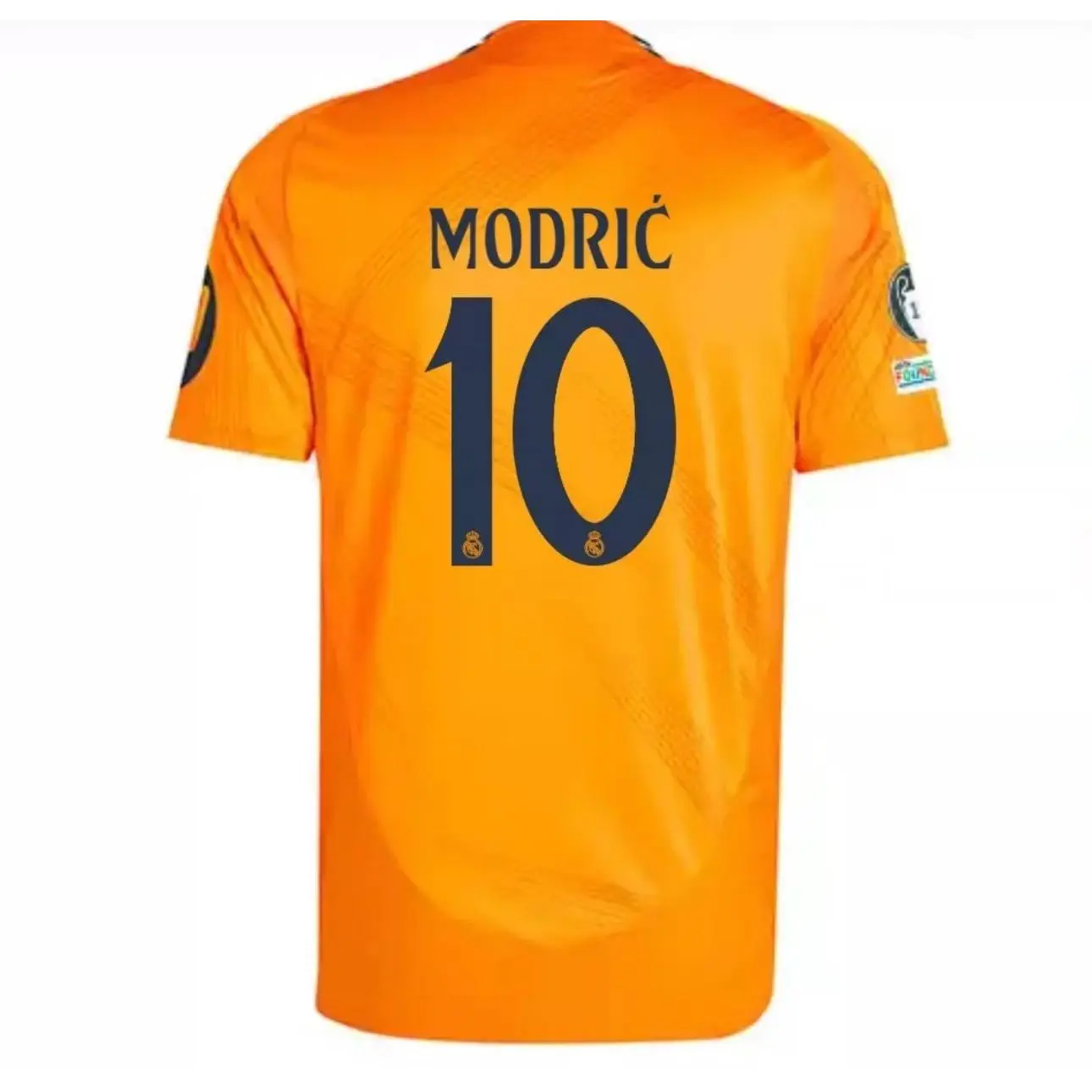 Soccer jersey/Fan version/24-25 away shortsleeved/Madrid jersey/# 10 Modric