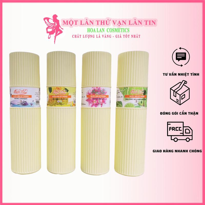 1 chai Xịt phòng queen love 400ml đuổi muỗi hương tự nhiên