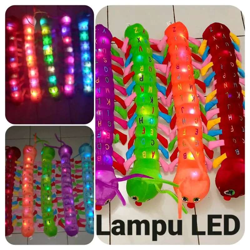 BONEKA ULIL JUMBO LED Beraneka warna