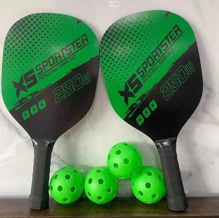 [Tặng 4 quả bóng] Bộ 2 Vợt Chơi Bóng Pickleball Siêu Nhẹ Kèm Túi Đựng Bóng Chuyên Nghiệp Bền Đẹp Chắc Tay (Giao màu ngẫu nhiên) 5