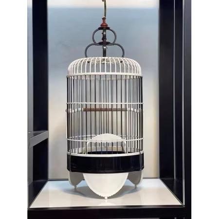 Khung lồng chim vành khuyên chất liệu nhựa cao cấp Size 22cm đầy đủ phụ kiện, Lồng khuyên thái tử tàu tặng kèm áo, cóng