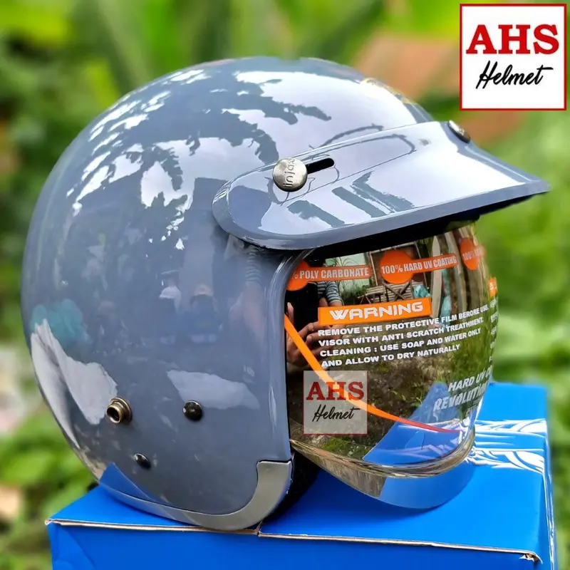 HELM RETRO INNER VISOR INJAK 06 NEW STANDARD SNI motorcycle 6