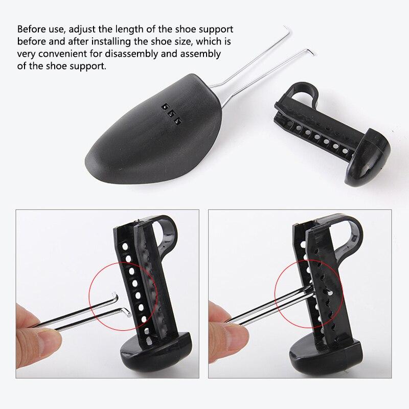 Product Introduction of 1 Pasang Shoe Tree Adjustable Pria Wanita High Quality | Catokan Sepatu untuk Menjaga Bentuk Sepatu Tetap Seperti Baru Warna Hitam 19