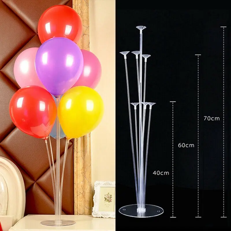 Trụ bóng bay 7 nhánh , trụ mica 7 nhánh Cao Su 6