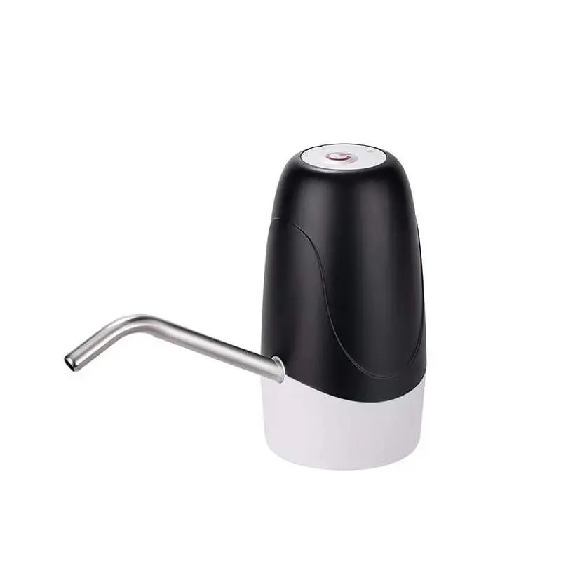 POMPA GALON ELEKTRIK SIMPLY ALMUNIUM DISPENSER OUTDOR USB CHARGER AIR MINUM Biru Listrik Merah Stainless Water 5
