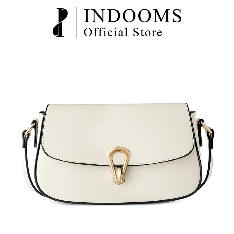 INDOOMS Tas Selempang Wanita Elegan Shoulderbag - Slingbag Kulit Pink