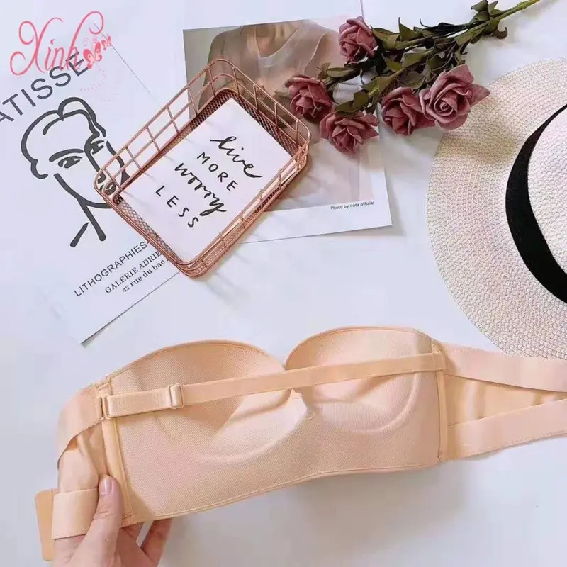 Áo Ngực Không Dây Không Gọng Nâng Ngực Chống Tuột Cài Trước Siêu Quyến Rũ ANA 336 Bra Đen 2