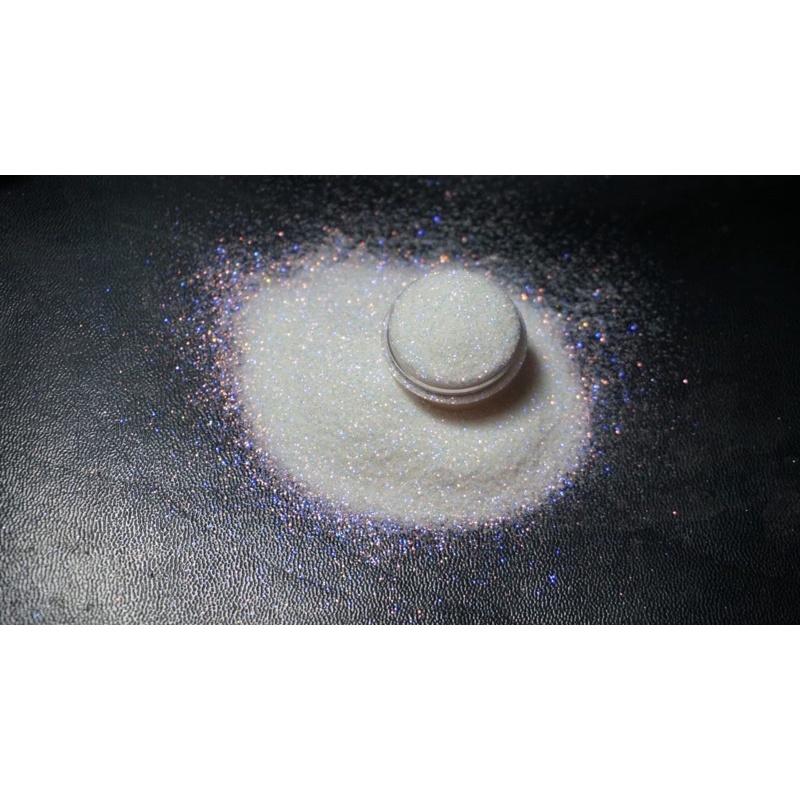 -100gram 1/128 glitter white refill / glitter white henna halus / glitter henna 6