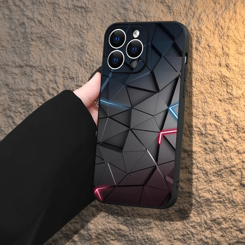 New All Wrapped Creative Diamond Plaid Soft Model Phone Case for Iphone11 12 13 14 Pro Max 15pro 7 8 plus X 11pro 14pro 13pro XS Max 2022 Phone Case Anti-Fall Case16promax 16pro 16plus 16