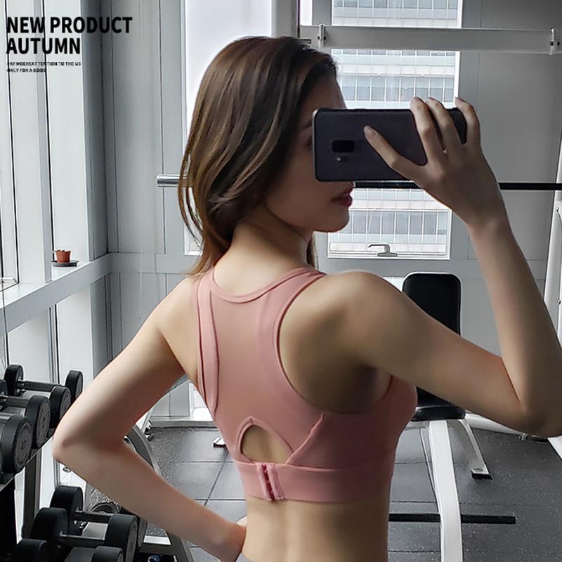  Áo Ngực Thể Thao Chống Sốc Áo Ngực Có Đệm Lưng Lưới Nhanh Khô Thích Hợp Tập Gym Chạy Bộ Yoga Áo Ba Lỗ Sợi Lưới 