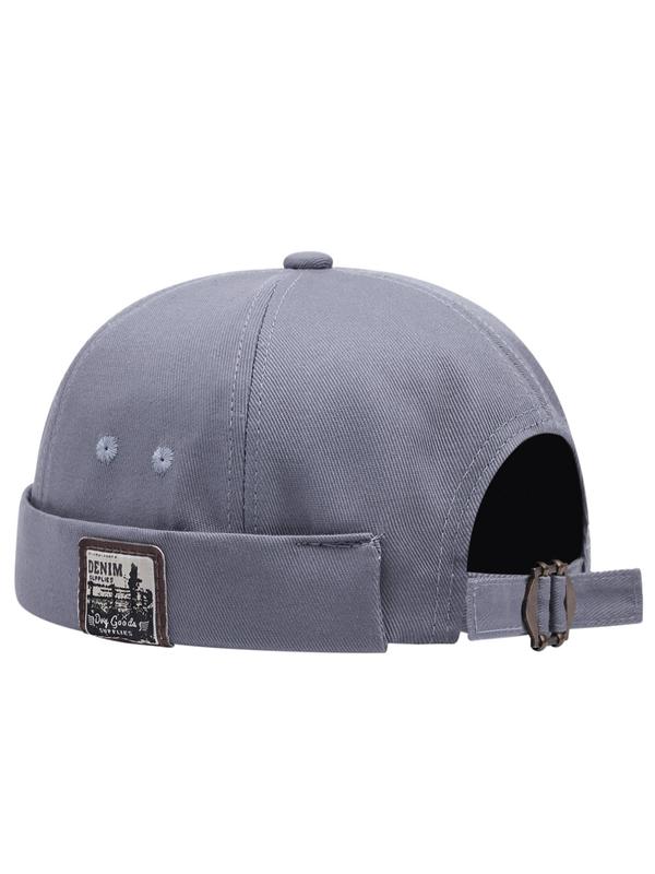 Letter Label Landlord Cap, Casual Outdoor Sports Docker Hats for Men & Women, Trendy Modern All-match Clothes Accessories for Daily Used 6