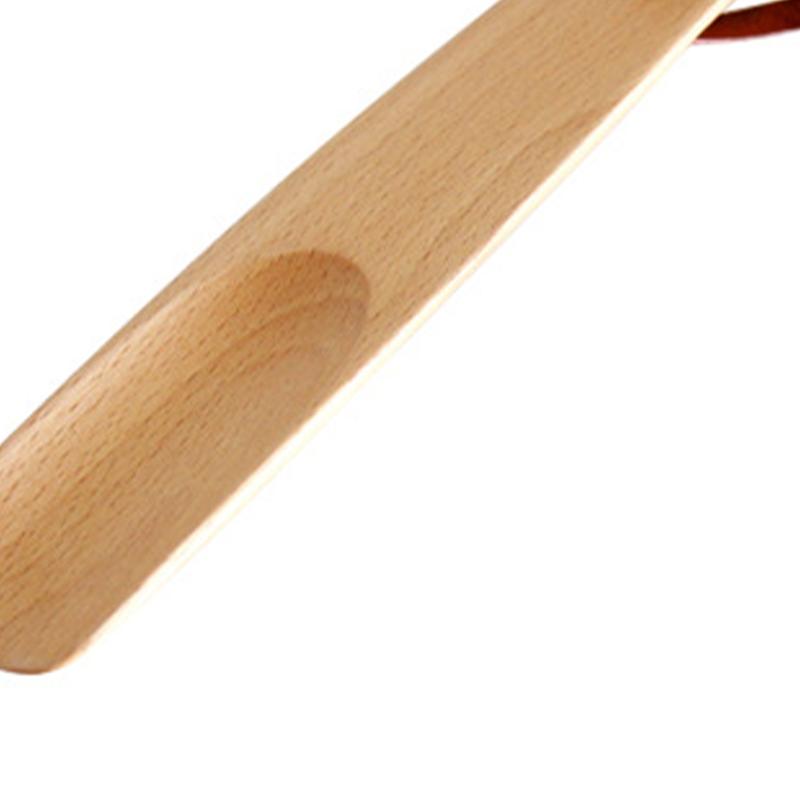 Shoe Horn Tool Sports Socks Gift Child Shoehorn Japanese-style Bamboo 16x3.5cm 5