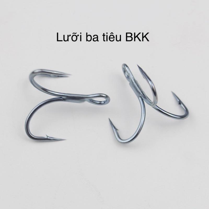    10 cái  Lưỡi ba tiêu BKK thép không gỉ sắc bén siêu cứng Bắt Cá Fishing Đi Câu Câu Cá 