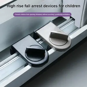 【COD】Window Safety Lock Safety Sliding / Kunci Pengaman Pintu Rumah/ Window Safety Lock/ Baby Child Safety Kunci/Anti Maling Kunci Pintu Geser Tidak Meninju