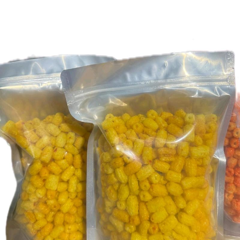 Combo 1kg nui ( 500gram nui chiên bơ+ 500gram nui phô mai) ăn vặt bảo hân Food Snack Thức Ăn