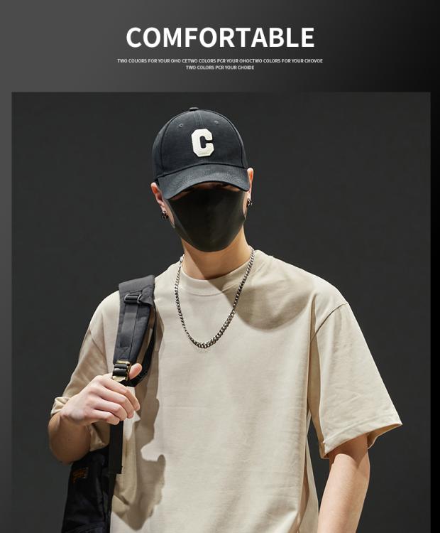 Product Introduction of Short-Sleeved T-shirt Men's Cotton Heavy 160G Double Yarn round Neck Pullover Half Sleeve T-shirt Trendy Men's Top Clothing 1