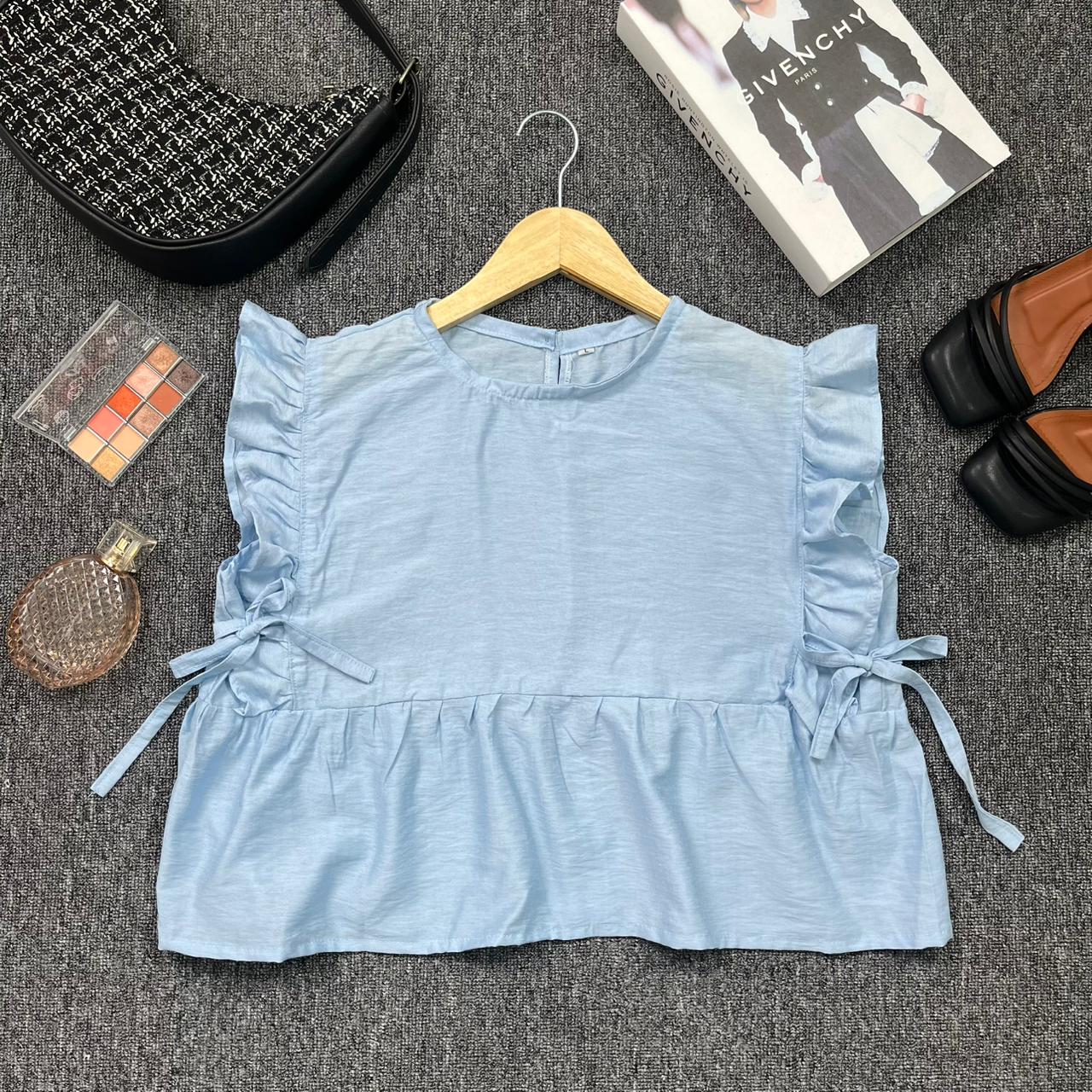 WOW - Vero Top Vest Inner Cardigan Crop Top