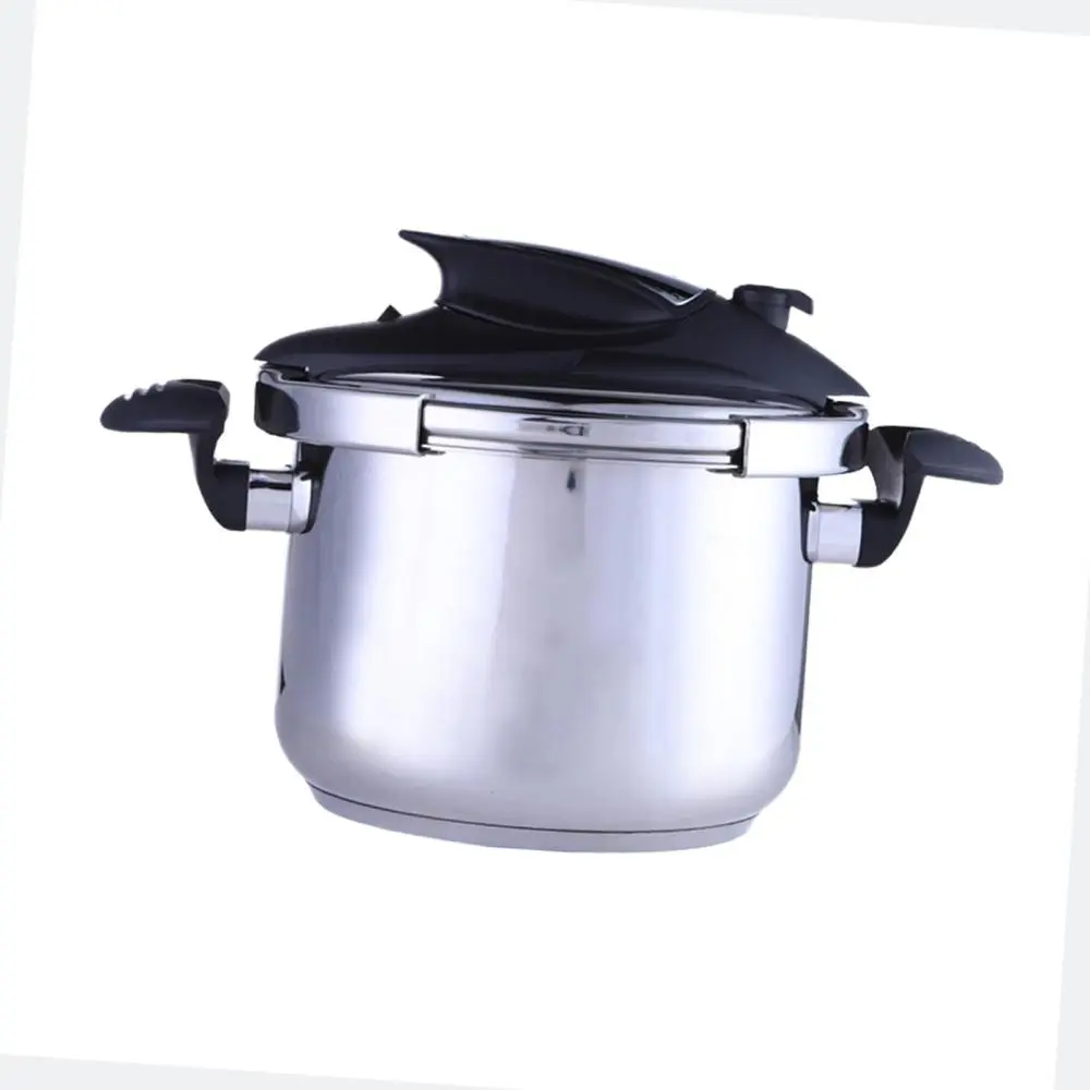 Stainless Steel Pressure Cooker 6L Deep Pressure Pan for Outdoor Household