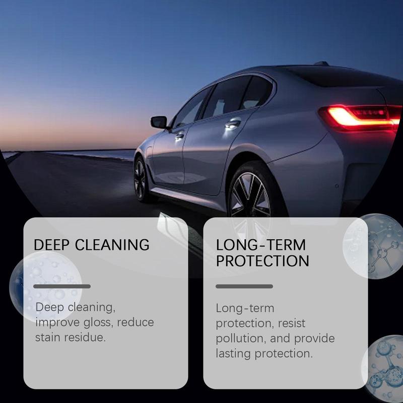 Product Introduction of Car Glass Coating Agent, 1 Set Ceramic Glass Coating Agent, Car Window Rainproof & Anti-fog Agent, Professional Car Cleaning & Care Fluid 8