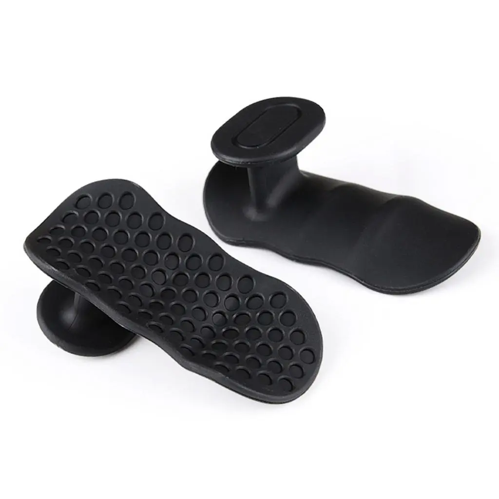 Enese- Anti-slip Workout Grip Easy Carry Hand Grip Anti-slip Silicone Workout Grips for Weight Lifting and Gym Training Fingerless Gloves for Men and Women