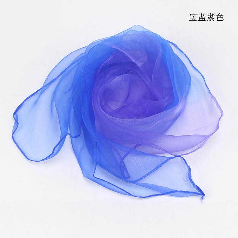 Product Introduction of Khăn Quàng quàng cổ Gradient Trơn Quà Tặng đầy màu sắc, Khăn Quàng quàng cổ vuông Nhỏ Thích hợp Biểu Diễn Khiêu Vũ, Biểu Diễn Mẫu Giáo, Khăn Quàng quàng cổ 7
