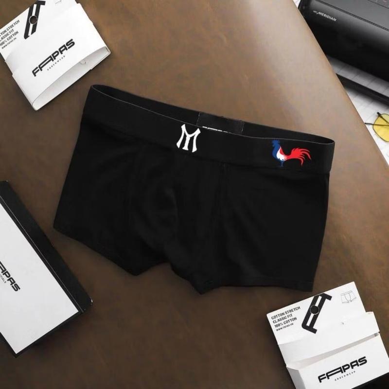 Combo 5 Quần sịp nam đùi boxer xịn sò, chất thun mát cao cấp hàng Việt Nam, có logo con Gà trống xịp đùi nam 4