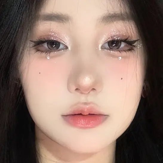 Đá đính mặt trang điểm/makeup bling bling tấm 240 hạt 3