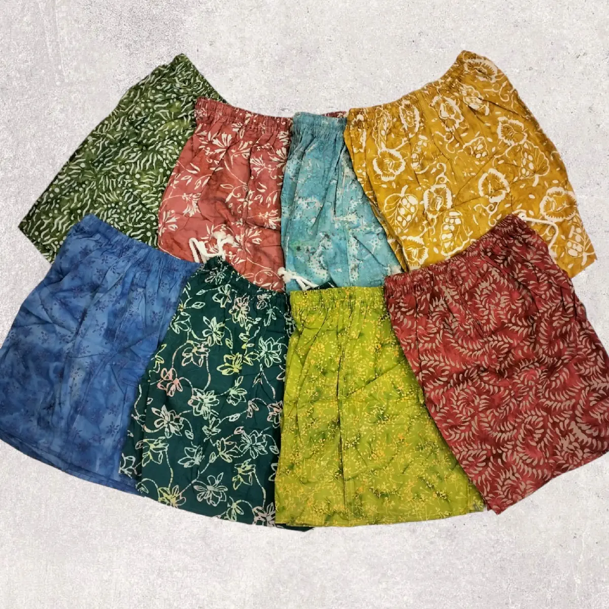 Celana Pendek Kolor Batik Cap Katun Murah