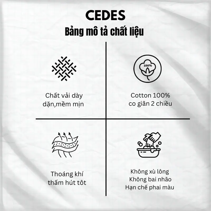 Áo Thun CEDES Unisex Form Rộng - Cedesvibe - Cotton 2 chiều co dãn 260GSM cổ tròn Menswear womenswear 7