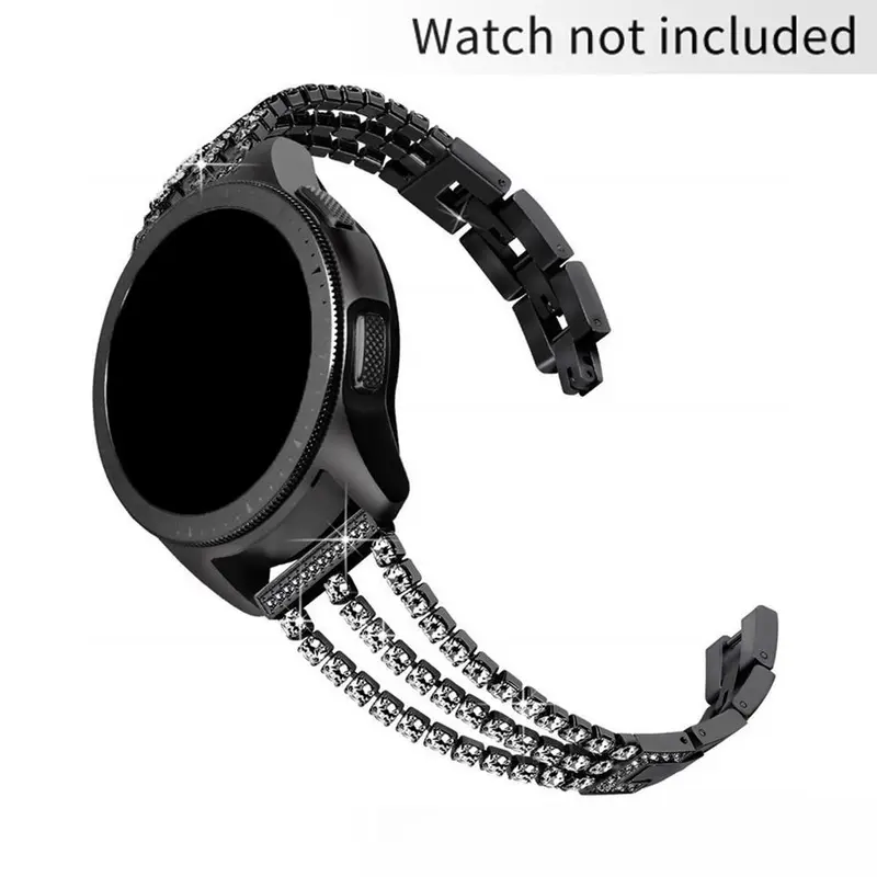 Fashionable metallic Watch Band, Adjustable Watch Band for Women & Men, Wearable Accessories Compatible with Samsung Galaxy Watch 3 4 5 6 40mm 44mm/46mm 47mm 7