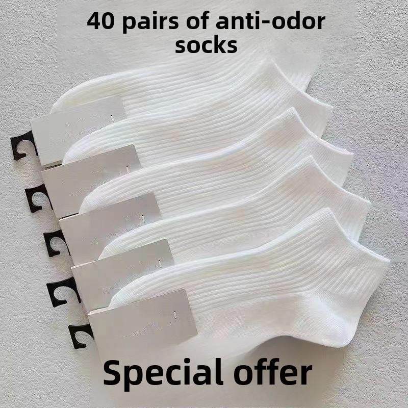 Product Introduction of 👔 "Men's Korean Style Crew & No-Show Socks | All-Season Trendy Short Socks | Moisture-Wicking & Anti-Odor Socks for Students & Professionals!" 👔 0