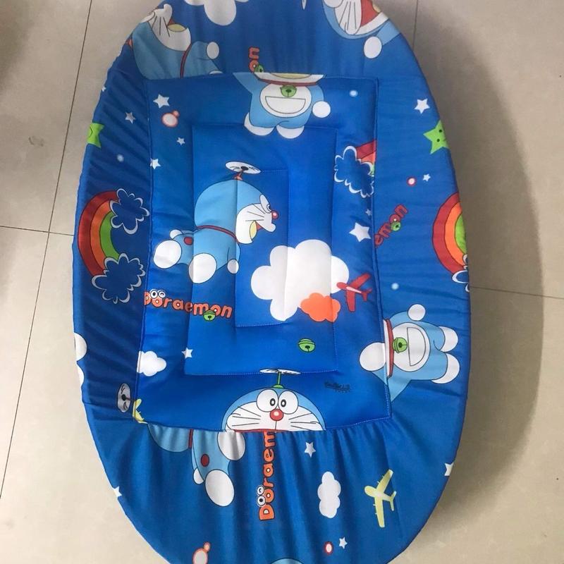 Nôi tre võng em bé