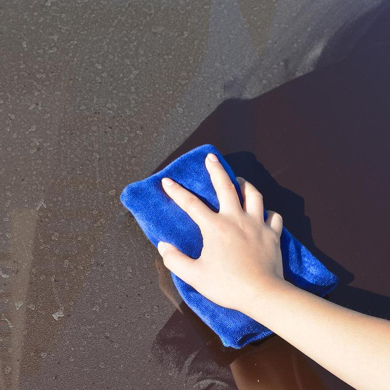 Car Cleaning Towel, 4 Counts/set Superfine Fiber Car Drying Towel, Highly Absorbent Car Detailing Towel, Car Wash Accessories 5