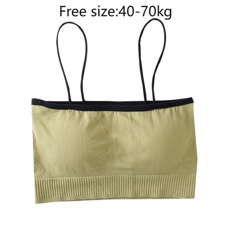 Product Introduction of Áo Yếm Cho Nữ, Chất Lượng Cao, Màu Trơn Đơn Giản, Cổ Vuông, Có Đệm Ngực, Áo Ống, Không Có Vòng Thép, Dây Đeo Vai Mỏng, Áo Vest 0
