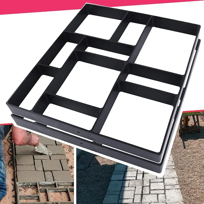 Cetakan Paving Block Untuk Teras Taman Mudah dan Prakis Bahan Plastik ABS 4