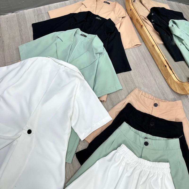 Set vest thời trang nữ tay ngắn kèm quần đùi dáng chữ A có lưng thun Bigsize 60-95kg - SVET 6