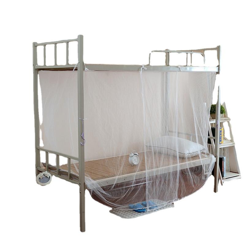 Dormitory Bunk Bed Student Mosquito Net Single Double Home Dust-Free Elegant Top Zipper Old-Fashioned Mosquito Net 4