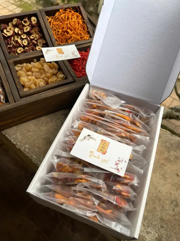 [Tặng Bình Thủy Tinh Và 5 Gói] Mua Combo 30 Gói Trà Đông Trùng Tứ Vị - Tiệm Trà Ngày Xưa 5