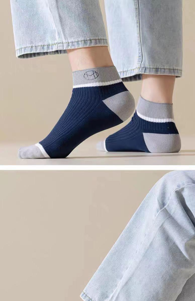 Product Introduction of Tất Nam, Mỏng Và Thoáng Khí, Thích Hợp Cho Mùa Hè, Thấm Hút Mồ Hôi, Khử Mùi, Phong Cách Thể Thao, Cổ Thấp Hợp Xu hướng, Bộ 10 Chiếc 14