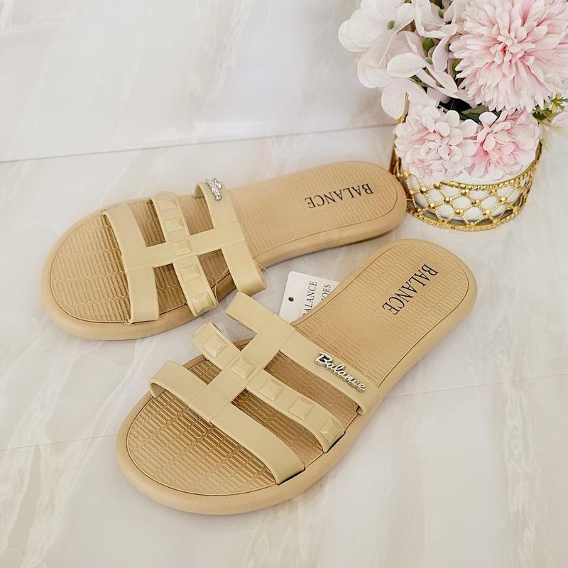 Sandal Flat Wanita Jelly Import Kekinian MJ-A508-1 3