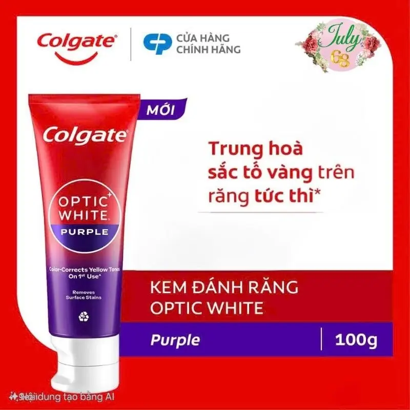 Colgate Optic White Volcanic Mineral