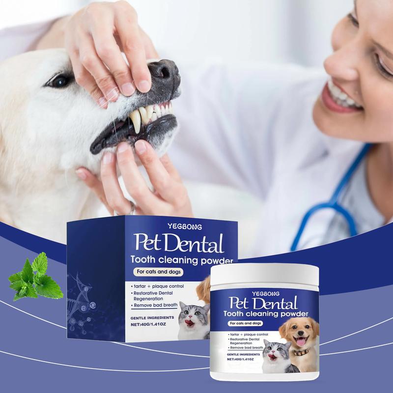 Pet Dental Powder Pet Teeth Cleaning Stain Removal Anti-Tartar - TikTok ...