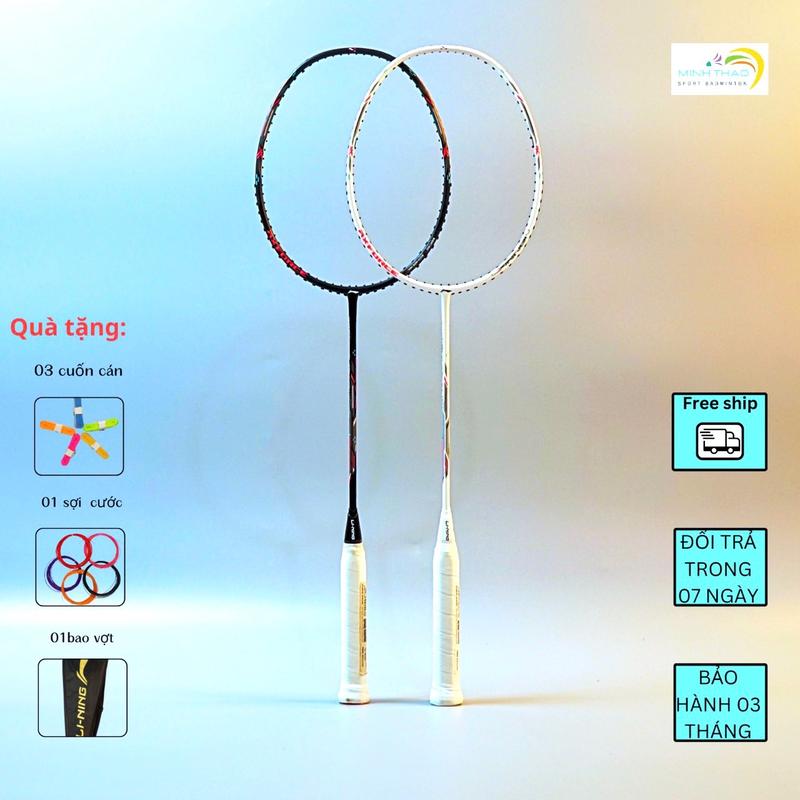 Vợt cầu lông Li.nig axforce cannon chính hãng ,mua được tặng 1 cuốn cán và bao đựng được lên cước sẵn 11kg bảo hành 3 tháng