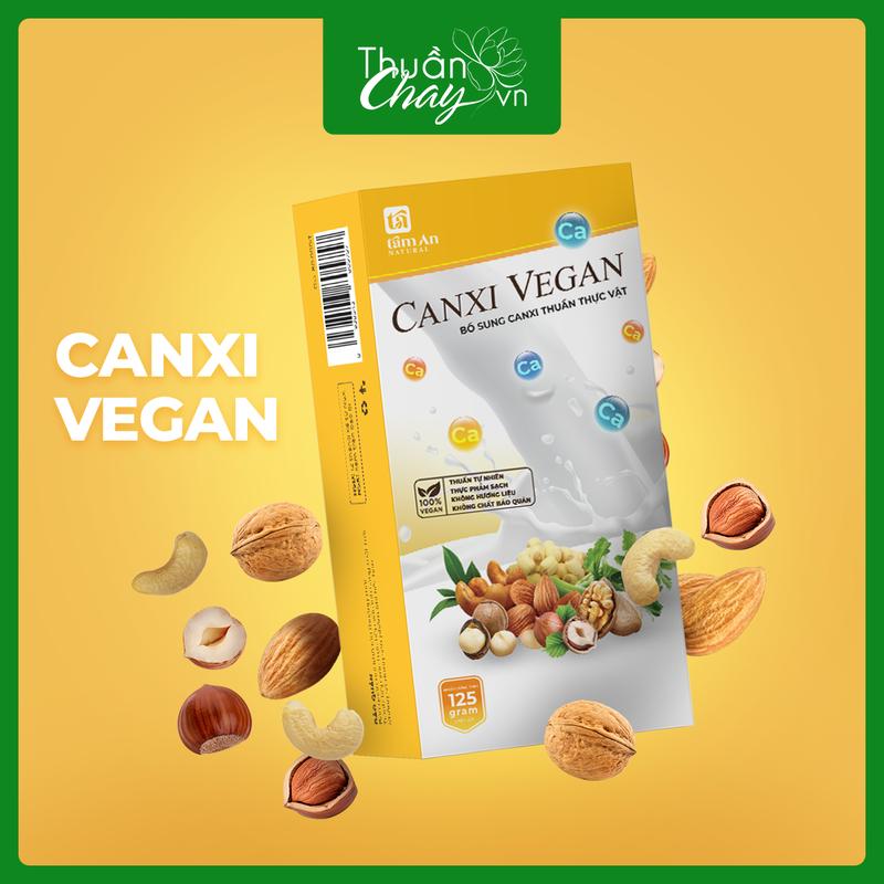 HỘP CANXI VEGAN 5 gói/hộp 125g - Bột ngũ cốc đậu hạt rau củ thay thế Thức Ăn ( Food )