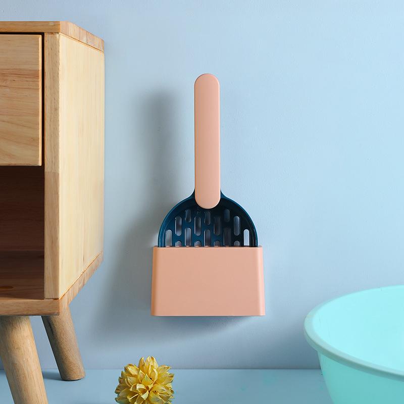Product Introduction of Cat Litter Scoop Plastic Cat Litter Shovel With Base Self Cleaning Cat Litter Box Shovel Kitten Toilet Clean Tools Cat Supplies 11