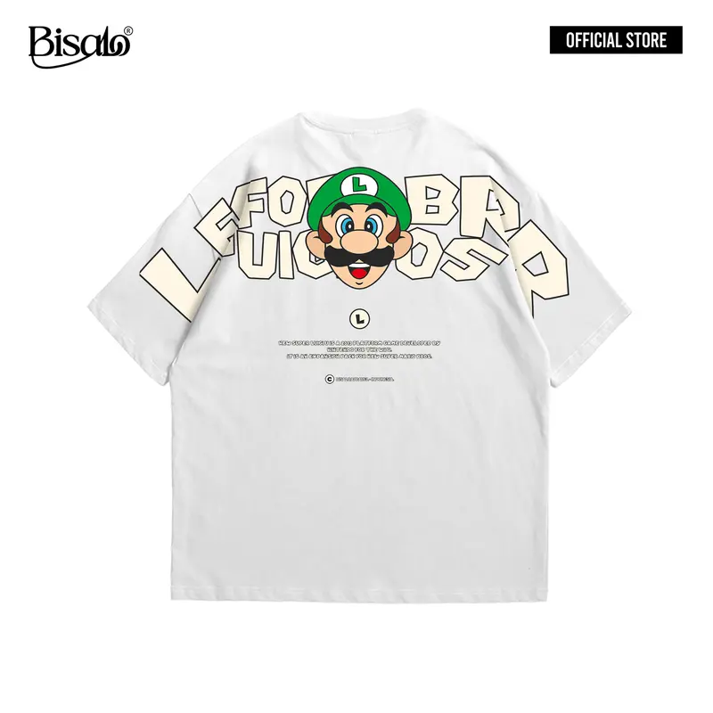 T-shirt Kaos Pria Wanita lengan pendek motif "LUI G" Combed Printing Digital Soft Distro Oblong Baju Keren bajudistro 6